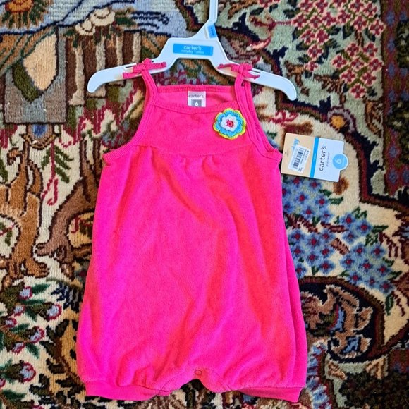 Carter's Hot Pink Jumper Size 6 Months - Picture 1 of 2